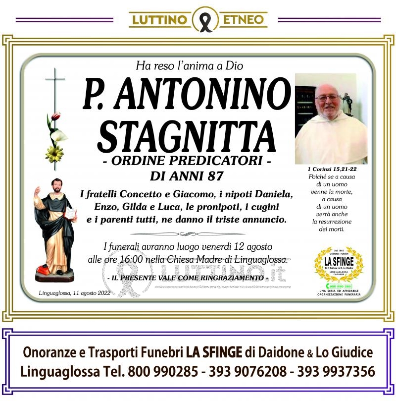 Padre Antonino Stagnitta 